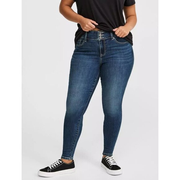 Torrid Jegging Skinny Jeans Women’s Size 20R High Rise Stretch Denim Great Cond - Picture 1 of 6